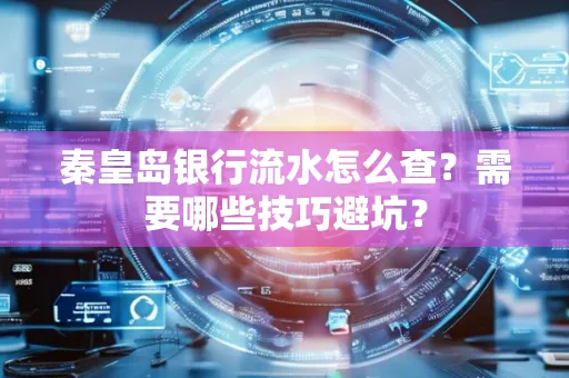 秦皇岛银行流水怎么查?需要哪些技巧避坑? 秦皇岛银行流水怎么查?需要哪些技巧避坑?