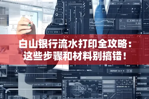 白山银行流水打印全攻略：这些步骤和材料别搞错！
