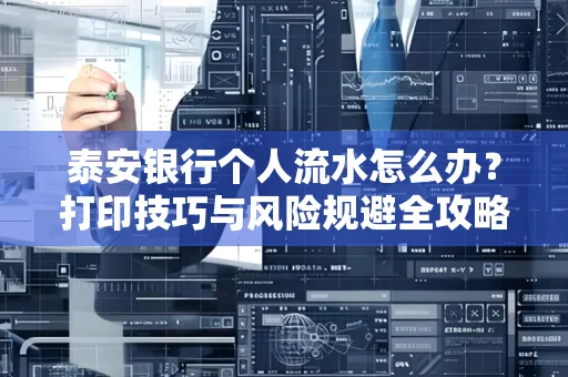 泰安银行个人流水怎么办?打印技巧与风险规避全攻略