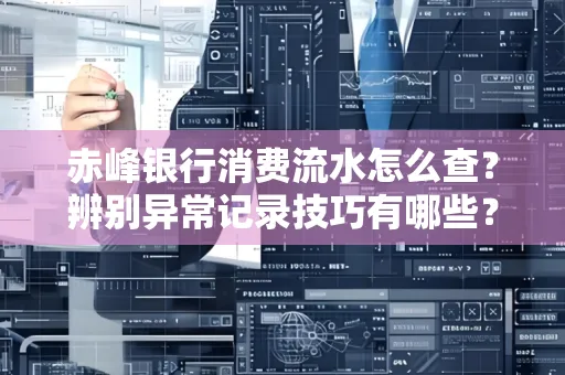 赤峰银行消费流水怎么查?辨别异常记录技巧有哪些?