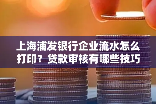 上海浦发银行企业流水怎么打印?贷款审核有哪些技巧?