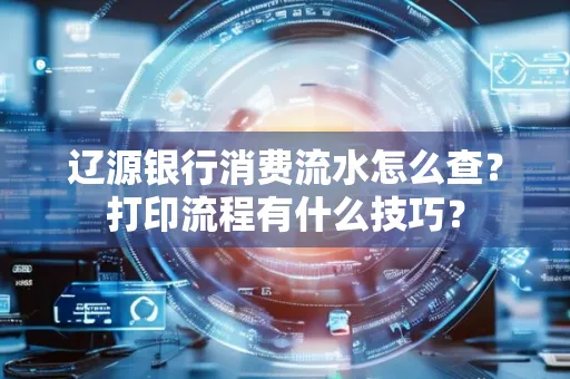 辽源银行消费流水怎么查?打印流程有什么技巧?