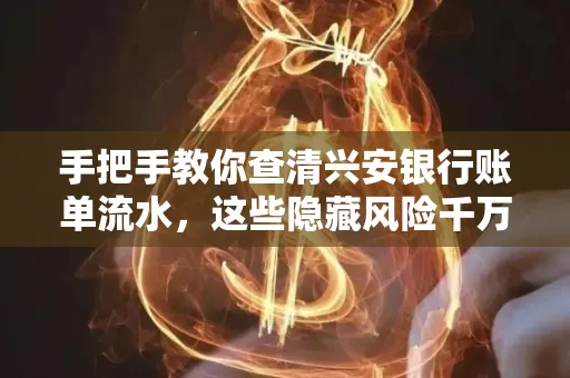 手把手教你查清兴安银行账单流水,这些隐藏风险千万注意!