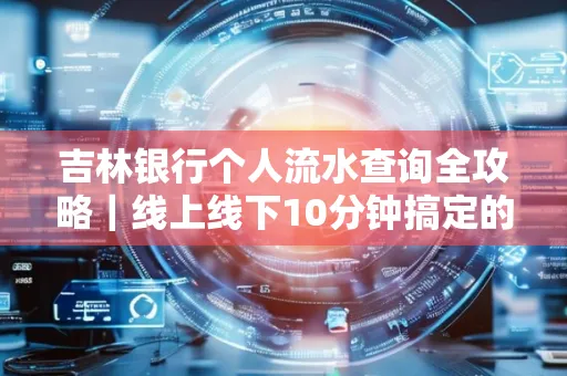 吉林银行个人流水查询全攻略|线上线下10分钟搞定的省时秘诀