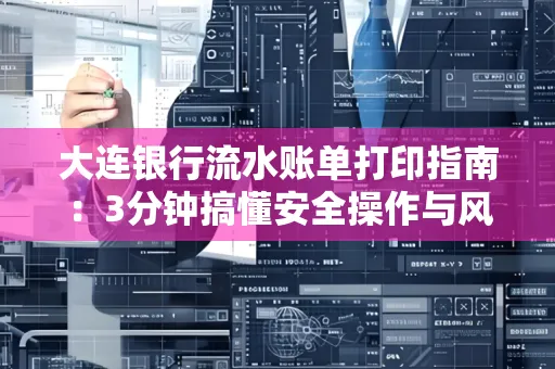 大连银行流水账单打印指南:3分钟搞懂安全操作与风险防范