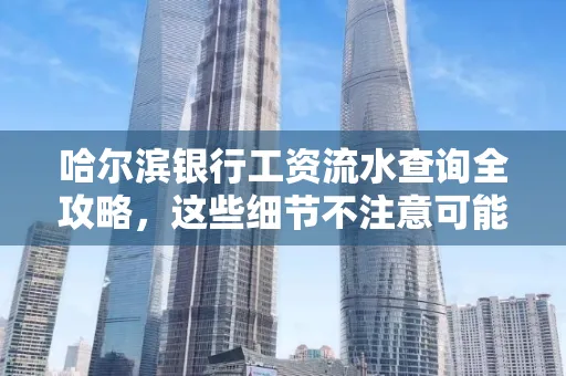 哈尔滨银行工资流水查询全攻略,这些细节不注意可能吃大亏