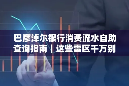 巴彦淖尔银行消费流水自助查询指南|这些雷区千万别踩